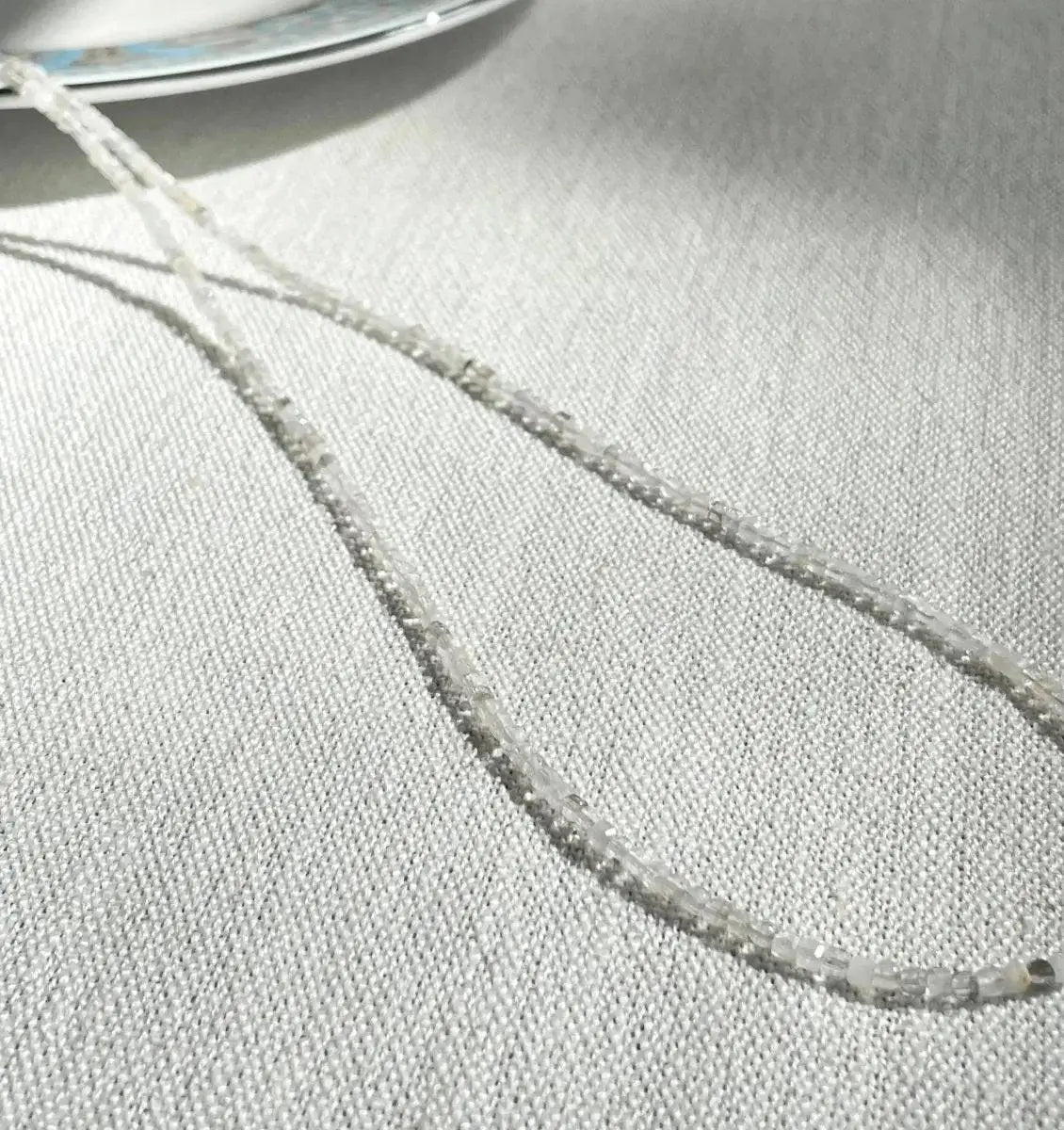 Diamond Ether – Vintage Crystal Bead Necklace